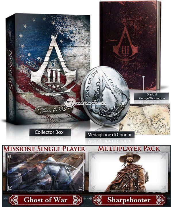 Collectors Edition zu Assassins Creed III